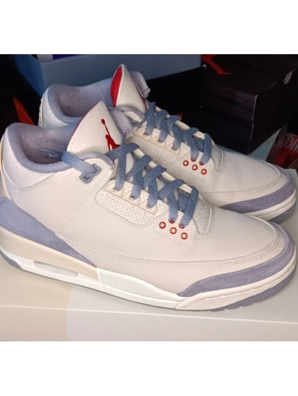 Size 8M - Nike Air Jordan 3 Retro 'Muslin'  Style DH7139-100